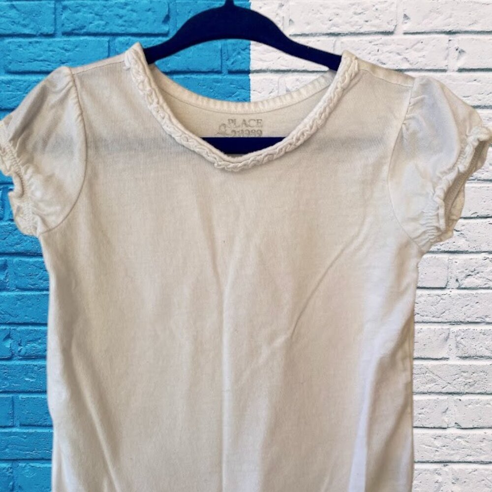 PLACE est.1989 White Cotton Top
